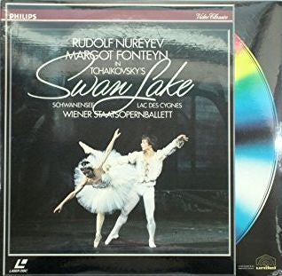 Rudolf Nureyev, Margot Fonteyn, Pyotr Ilyich Tchaikovsky, Wiener Staatsopernballett : Swan Lake (Laserdisc, 12", Album, NTSC)