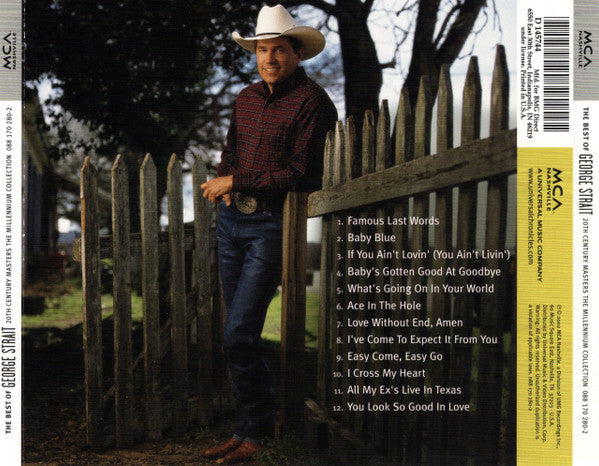 George Strait - The Best Of George Strait (CD) (VG) - Endless Media