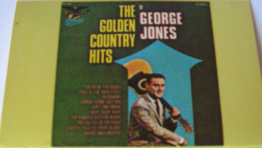 George Jones  - The Golden Country Hits Of George Jones (Cassette) (VG+) - Endless Media