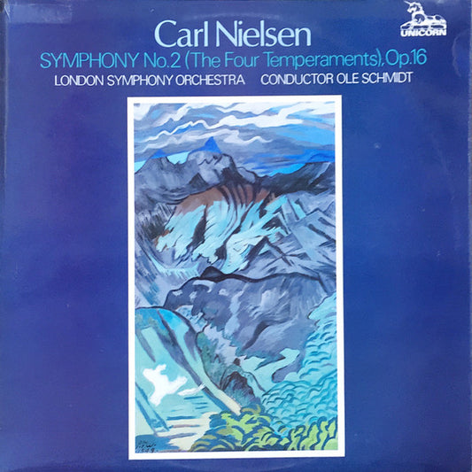 Carl Nielsen, Ole Schmidt, London Symphony Orchestra - Carl Nielsen Symphony No. 2 (The Four Temperaments), Op. 16 (LP) (VG+) - Endless Media