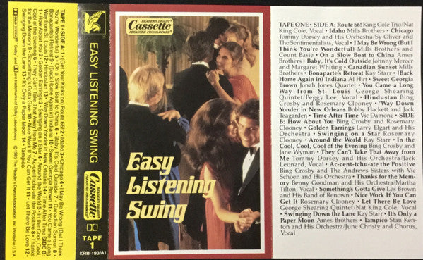 Various - Easy Listening Swing (3xCassette) (VG+) - Endless Media