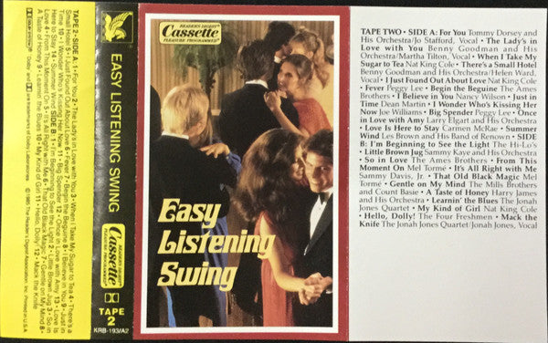 Various - Easy Listening Swing (3xCassette) (VG+) - Endless Media