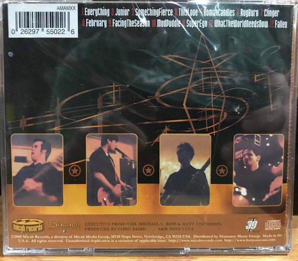 Forty Save One - Something Fierce (CD) (VG+) - Endless Media