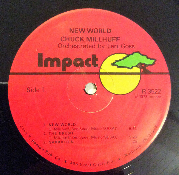 Chuck Millhuff - New World: A Musical Service Of Evangelism (LP) (VG+) - Endless Media