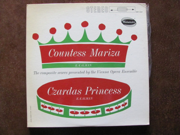 Emmerich Kálmán - Countess Mariza, Czardas Princess (LP) (VG) - Endless Media