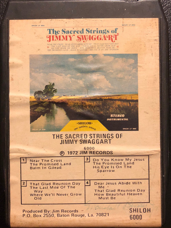 Jimmy Swaggart : The Sacred Strings Of Jimmy Swaggart (8-Trk, Album)