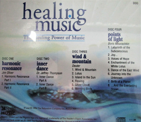 Various - The Healing Power Of Music (4xCD) (VG+) - Endless Media