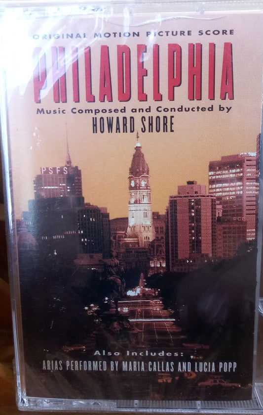 Howard Shore - Philadelphia (Original Motion Picture Score) (Cassette) (VG) - Endless Media