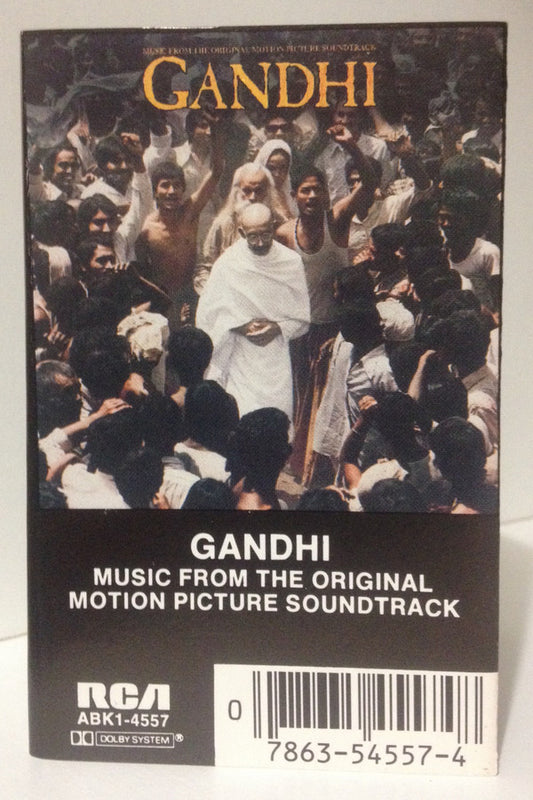 Ravi Shankar, George Fenton - Gandhi - Music From The Original Motion Picture Soundtrack (Cassette) (VG+) - Endless Media