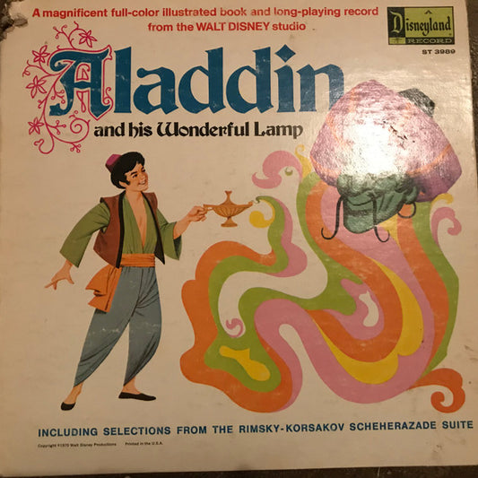 Various - Aladdin And His Wonderful Lamp (LP) (G+) - Endless Media