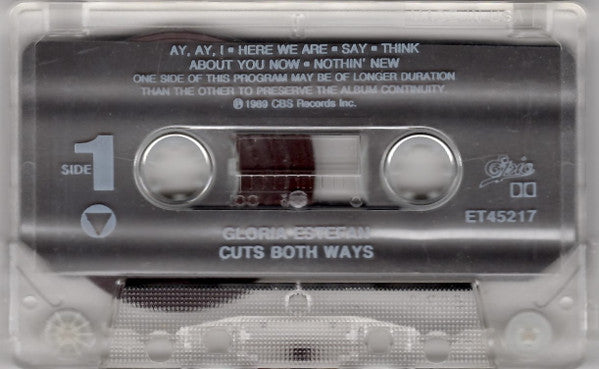 Gloria Estefan - Cuts Both Ways (Cassette) (VG+) - Endless Media