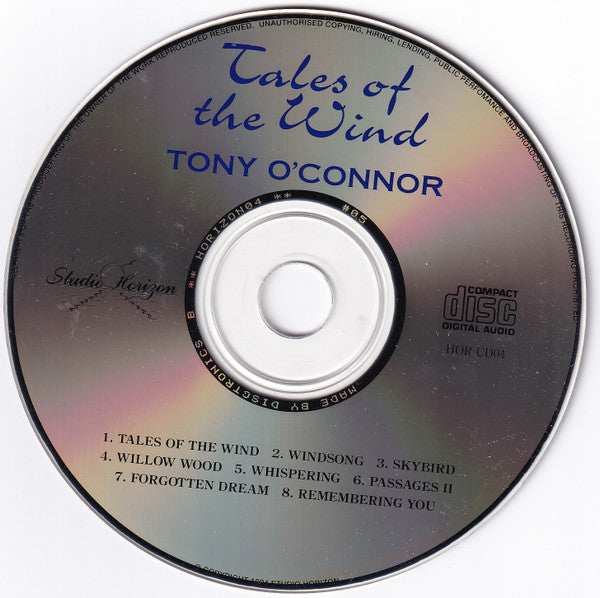 Tony O'Connor  - Tales Of The Wind (CD) (VG) - Endless Media