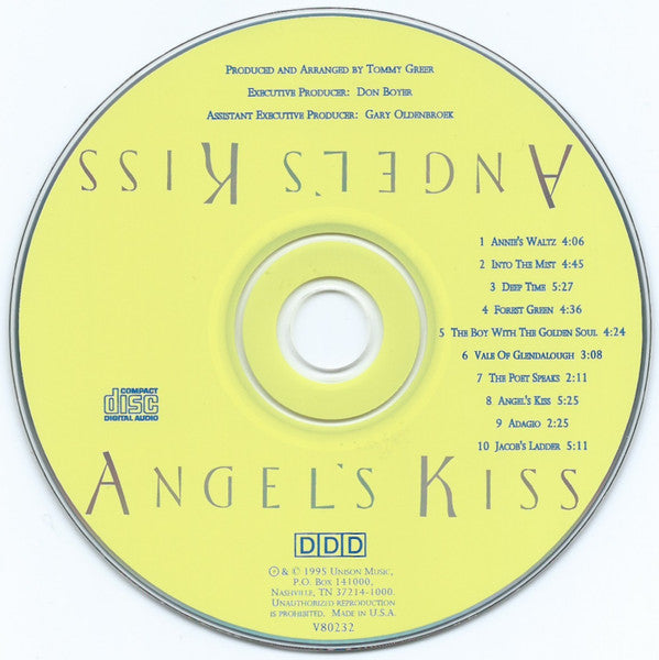 Tommy Greer - Angel's Kiss (CD) (VG) - Endless Media