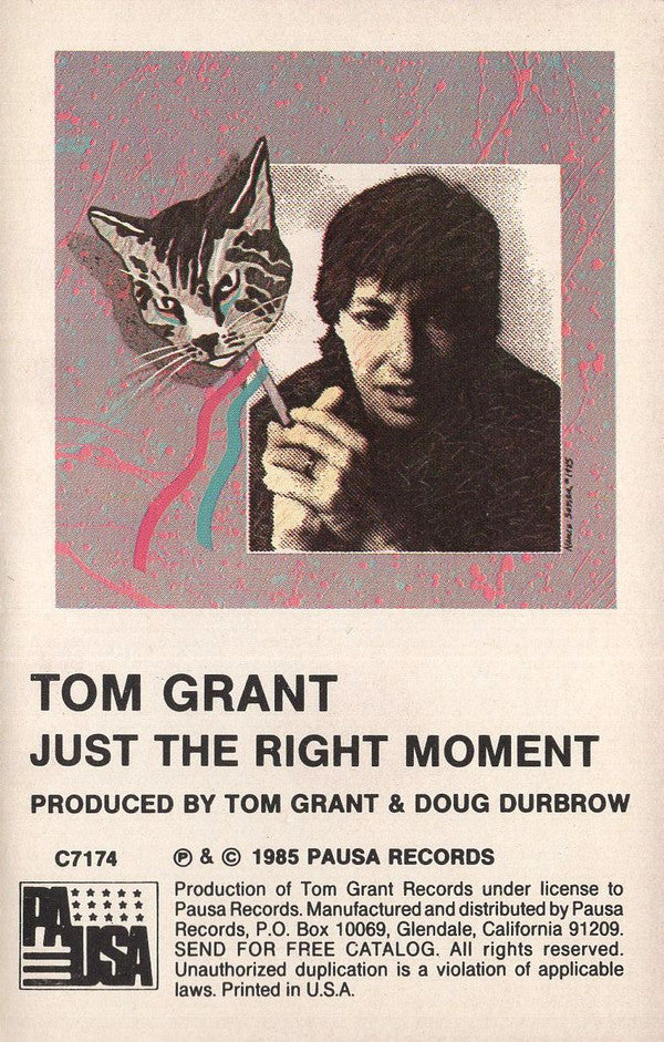 Tom Grant  - Just The Right Moment (Cassette) (VG) - Endless Media