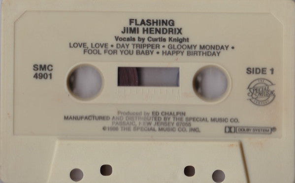 Jimi Hendrix With Curtis Knight - Flashing (Cassette) (VG+) - Endless Media