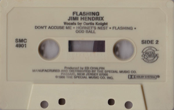 Jimi Hendrix With Curtis Knight - Flashing (Cassette) (VG+) - Endless Media