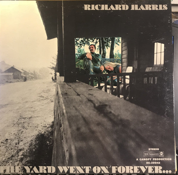 Richard Harris - The Yard Went On Forever... (LP) (VG) - Endless Media