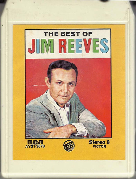 Jim Reeves : The Best Of Jim Reeves (8-Trk, Comp)