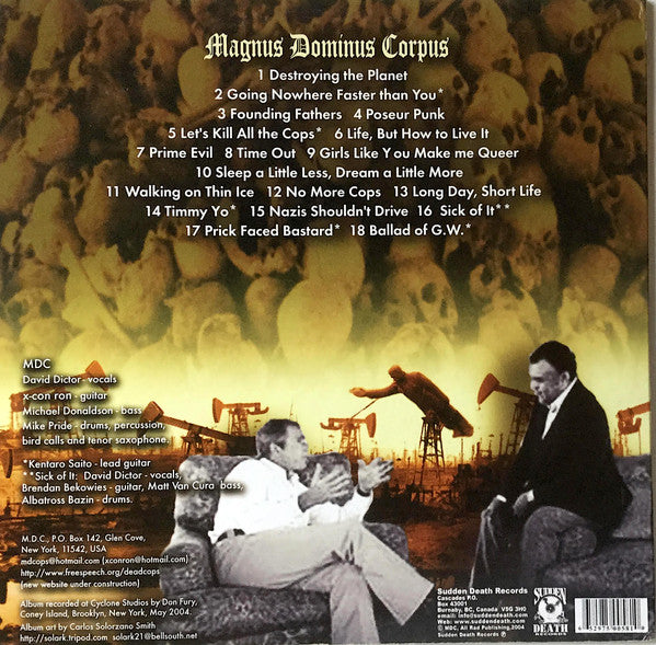MDC  - Magnus Dominus Corpus (LP) (VG) - Endless Media