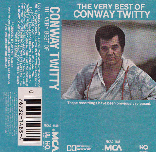 Conway Twitty - The Very Best Of (Cassette) (VG+) - Endless Media