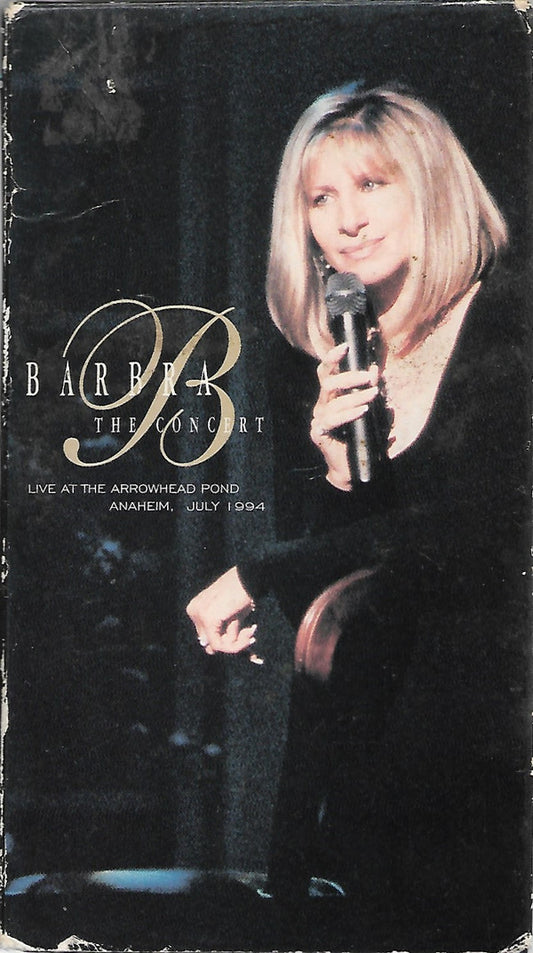 Barbra Streisand : The Concert (Live At Arrowhead Pond, Anaheim, July 1994) (VHS, NTSC)