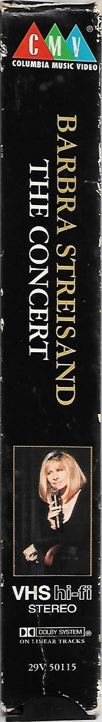 Barbra Streisand - The Concert (Live At Arrowhead Pond, Anaheim, July 1994) (VHS) (G+) - Endless Media