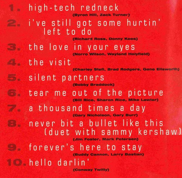 George Jones  - High-Tech Redneck (CD) (VG+) - Endless Media