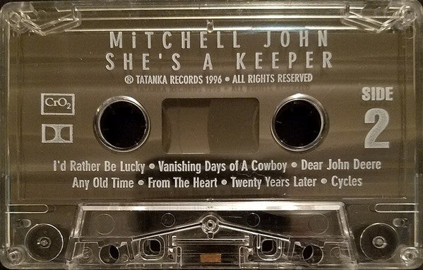 Mitchell John - She's A Keeper (Cassette) (VG+) - Endless Media