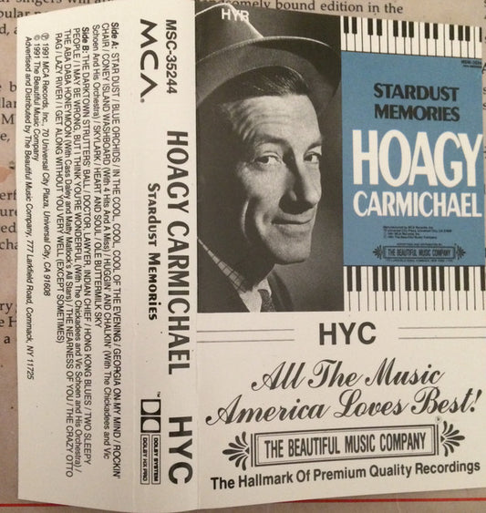 Hoagy Carmichael - Stardust Memories (Cassette) (VG+) - Endless Media