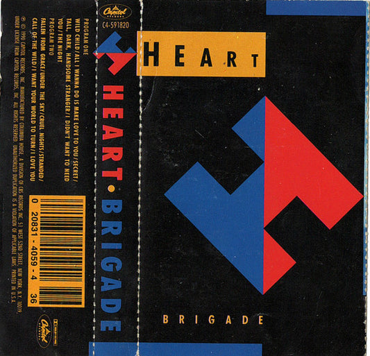 Heart - Brigade (Cassette) (G+) - Endless Media