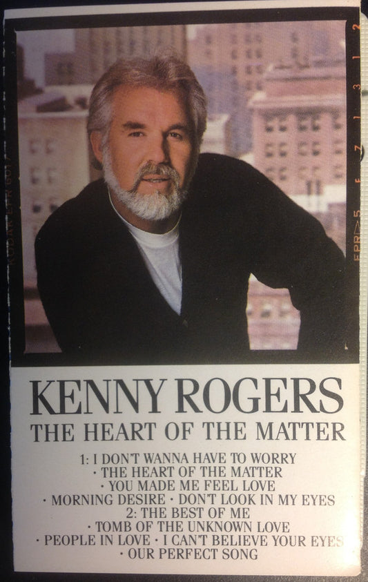 Kenny Rogers - The Heart Of The Matter (Cassette) (VG+) - Endless Media