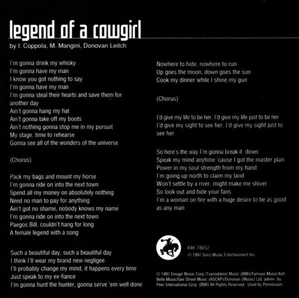 Imani Coppola - Legend Of A Cowgirl (CD) (VG+) - Endless Media