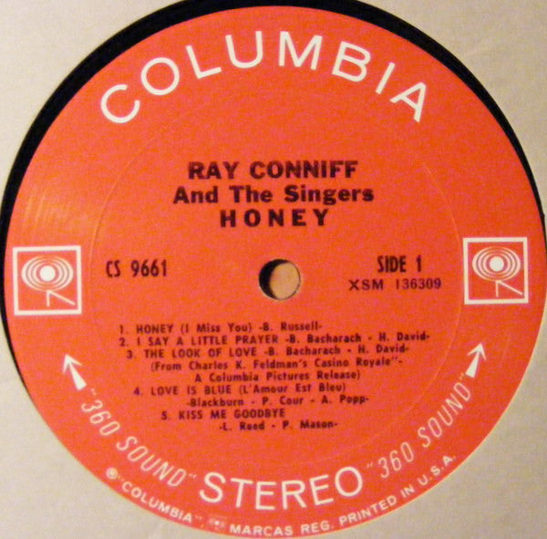 Ray Conniff And The Singers - Honey (LP) (VG) - Endless Media