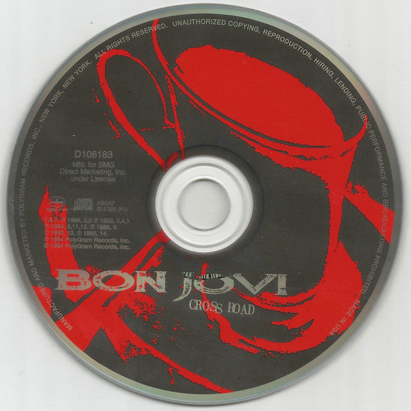 Bon Jovi - Cross Road (CD) (VG+) - Endless Media