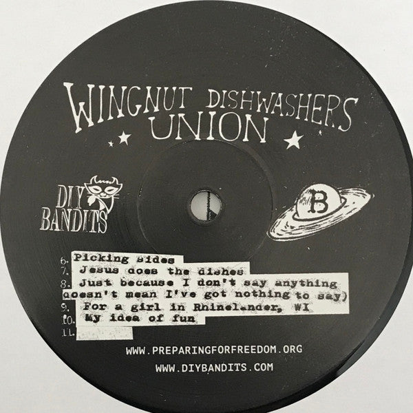 Wingnut Dishwashers Union - Burn The Earth, Leave It Behind (LP) (NM or M-) - Endless Media
