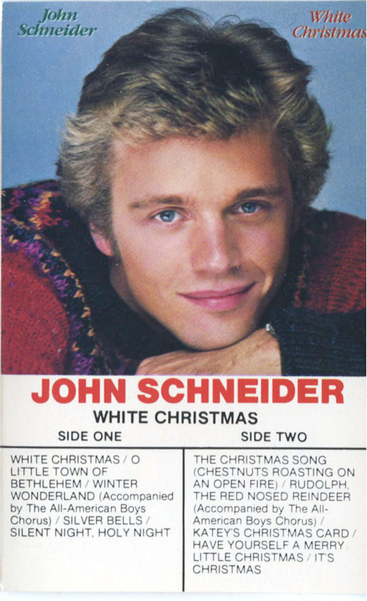 John Schneider - White Christmas (Cassette) (VG+) - Endless Media