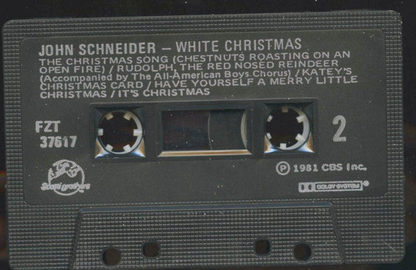 John Schneider - White Christmas (Cassette) (VG+) - Endless Media