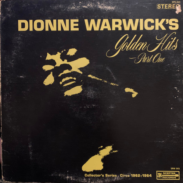 Dionne Warwick - Dionne Warwick's Golden Hits - Part One (LP) (VG+) - Endless Media