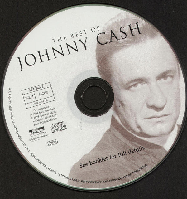 Johnny Cash - The Best Of Johnny Cash (CD) (VG+) - Endless Media