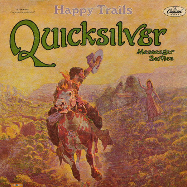 Quicksilver Messenger Service - Happy Trails (LP) (G+) - Endless Media