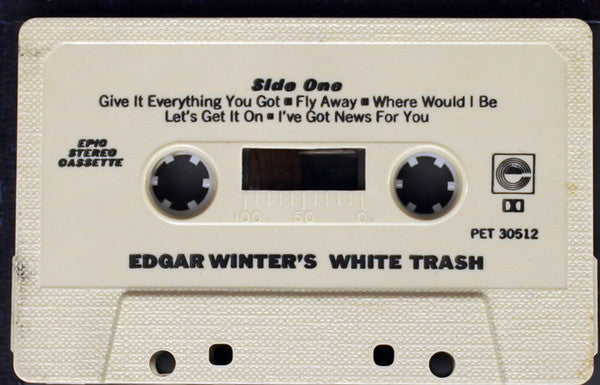 Edgar Winter's White Trash Introducing Jerry LaCroix - Edgar Winter's White Trash (Cassette) (VG+) - Endless Media