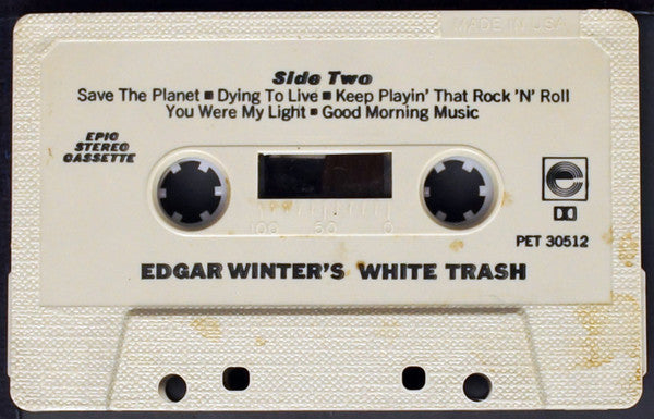 Edgar Winter's White Trash Introducing Jerry LaCroix - Edgar Winter's White Trash (Cassette) (VG+) - Endless Media