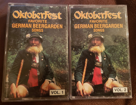 Various - Oktoberfest - Favorite German Beergarden Songs (2xCassette) (VG+) - Endless Media