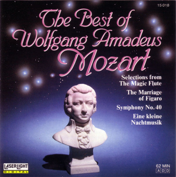 Wolfgang Amadeus Mozart - The Best Of Wolfgang Amadeus Mozart (CD) (VG+) - Endless Media