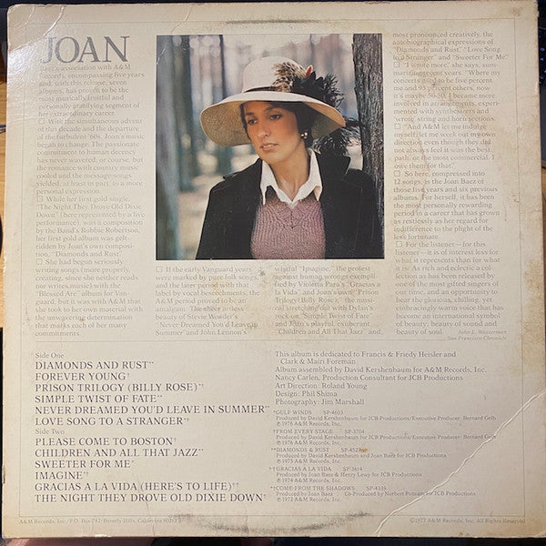 Joan Baez - The Best Of Joan C. Baez (LP) (VG) - Endless Media