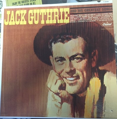 Jack Guthrie - Jack Guthrie and His Greatest Songs (LP) (G+) - Endless Media