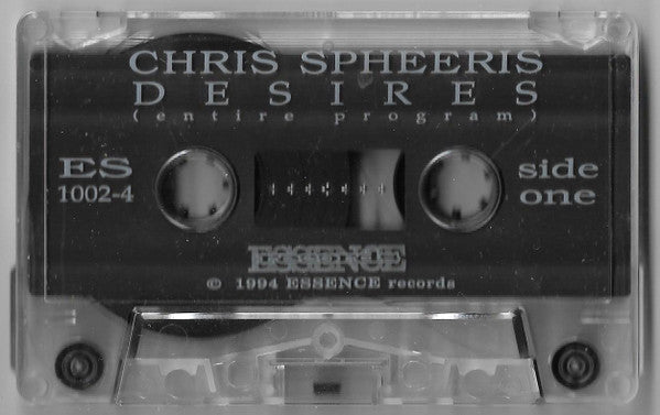 Chris Spheeris - Desires (Cassette) (VG+) - Endless Media