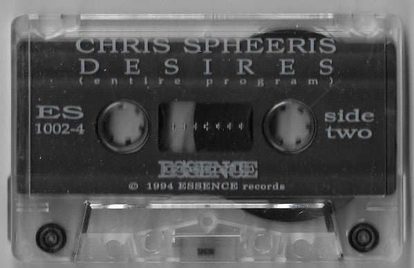 Chris Spheeris - Desires (Cassette) (VG+) - Endless Media