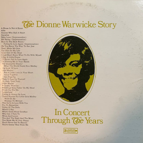 Dionne Warwick - The Dionne Warwicke Story (A Decade Of Gold) (2xLP) (G+) - Endless Media