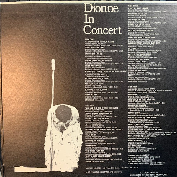 Dionne Warwick - The Dionne Warwicke Story (A Decade Of Gold) (2xLP) (G+) - Endless Media